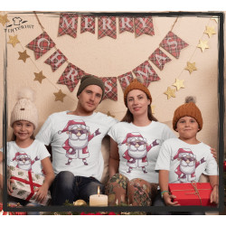 Zestaw koszulek Mikołaj 2